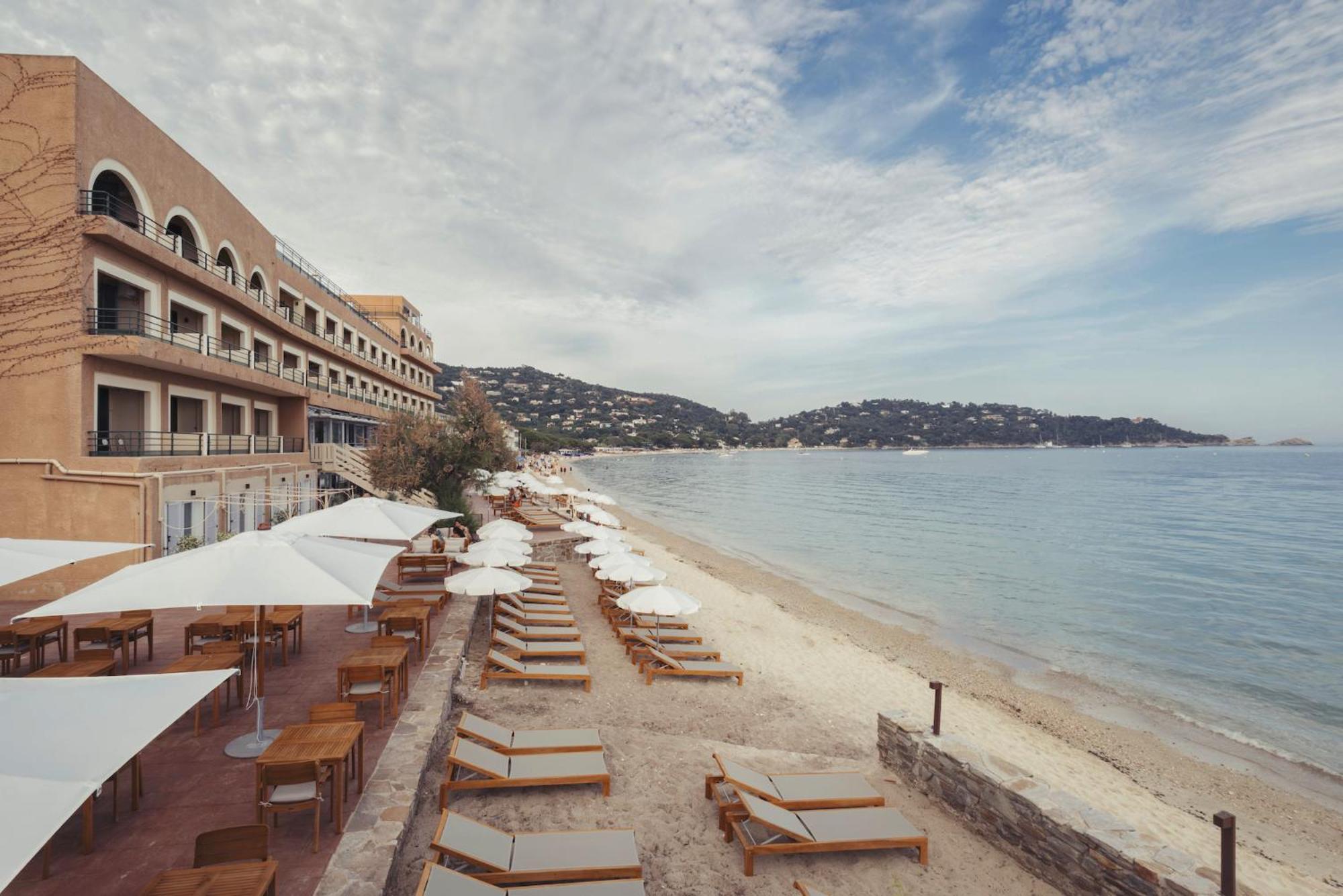 Surplage Hotel Cavaliere Le Lavandou Exterior foto